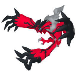 Sprite of Yveltal in Pokémon HOME