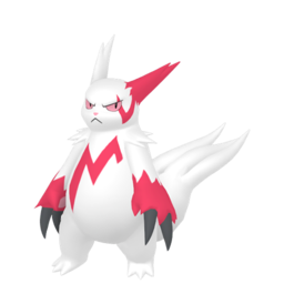 Sprite of Zangoose in Pokémon HOME