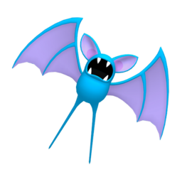 Sprite of Zubat in Pokémon HOME