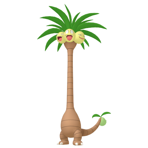 Can you evolve Exeggcute into Alolan Exeggutor in Pokemon GO?