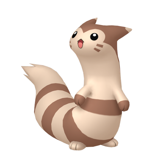 Sentret - Characters & Art - Pokémon HeartGold and SoulSilver