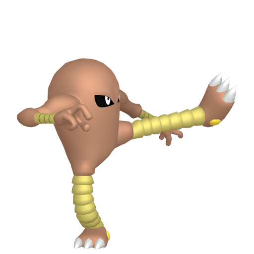 is a hitmonlee with the ability unburden better than a hitmontop