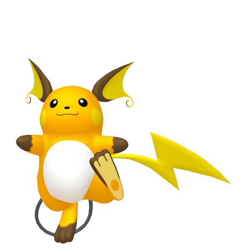 Pokemon Raichu Alola Form 1