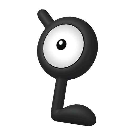 Unown Letra L - Vários Disponíveis - (Leia A Descrição) - Pokemon