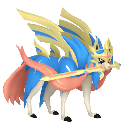 Pokemon In Action (+ Digimon) — Crowned Sword Zacian used Behemoth