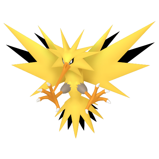 Pokemon 145 Zapdos Pokedex: Evolution, Moves, Location, Stats