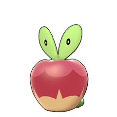 Sprite of Applin in Pokémon Sword/Shield