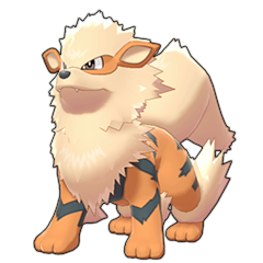 Sprite of Arcanine in Pokémon Sword/Shield