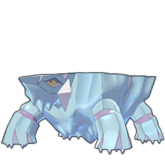 Sprite of Avalugg in Pokémon Sword/Shield
