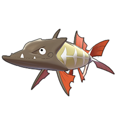 Sprite of Barraskewda in Pokémon Sword/Shield