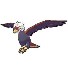 Sprite of Braviary in Pokémon Sword/Shield