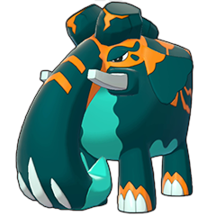 Sprite of Copperajah in Pokémon Sword/Shield
