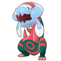 Sprite of Dracovish in Pokémon Sword/Shield