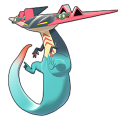 Sprite of Dragapult in Pokémon Sword/Shield
