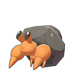 Sprite of Dwebble in Pokémon Sword/Shield