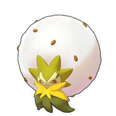 Sprite of Eldegoss in Pokémon Sword/Shield