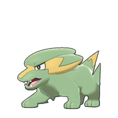 Sprite of Electrike in Pokémon Sword/Shield