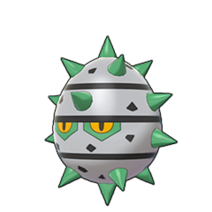 Sprite of Ferroseed in Pokémon Sword/Shield