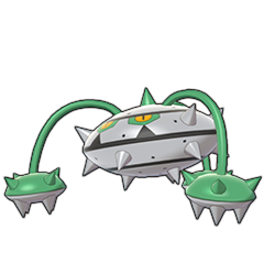 Sprite of Ferrothorn in Pokémon Sword/Shield