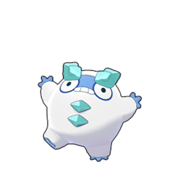 Sprite of Galarian Darumaka in Pokémon Sword/Shield