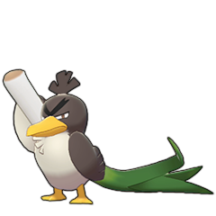 Sprite of Galarian Farfetch'd in Pokémon Sword/Shield