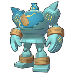 Sprite of Golurk in Pokémon Sword/Shield