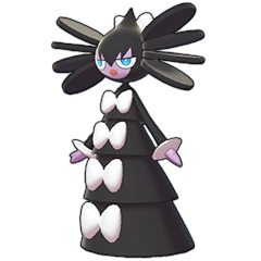 Sprite of Gothitelle in Pokémon Sword/Shield