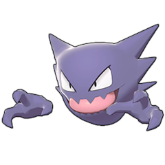 Sprite of Haunter in Pokémon Sword/Shield