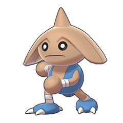 Sprite of Hitmontop in Pokémon Sword/Shield