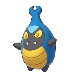 Sprite of Karrablast in Pokémon Sword/Shield