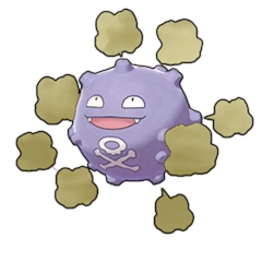 Sprite of Koffing in Pokémon Sword/Shield