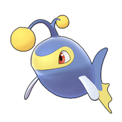 Sprite of Lanturn in Pokémon Sword/Shield