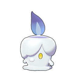 Sprite of Litwick in Pokémon Sword/Shield
