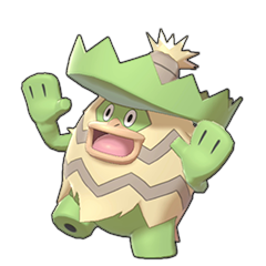 Sprite of Ludicolo in Pokémon Sword/Shield