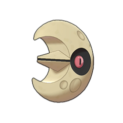 Sprite of Lunatone in Pokémon Sword/Shield