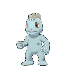 Sprite of Machop in Pokémon Sword/Shield