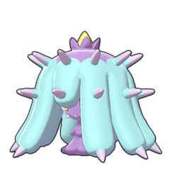Sprite of Mareanie in Pokémon Sword/Shield