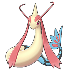 Sprite of Milotic in Pokémon Sword/Shield