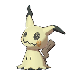 Sprite of Mimikyu in Pokémon Sword/Shield