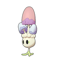 Sprite of Morelull in Pokémon Sword/Shield