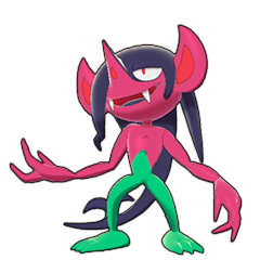 Sprite of Morgrem in Pokémon Sword/Shield