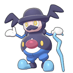 Sprite of Mr. Rime in Pokémon Sword/Shield