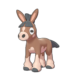 Sprite of Mudbray in Pokémon Sword/Shield