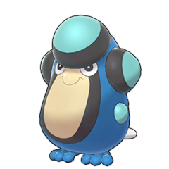 Sprite of Palpitoad in Pokémon Sword/Shield