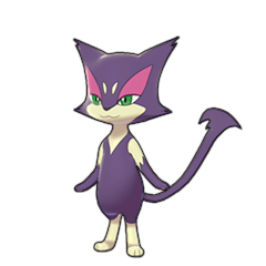 Sprite of Purrloin in Pokémon Sword/Shield