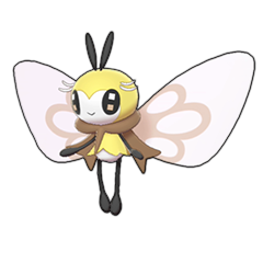 Sprite of Ribombee in Pokémon Sword/Shield