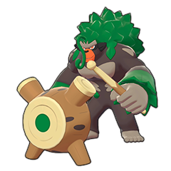 Sprite of Rillaboom in Pokémon Sword/Shield