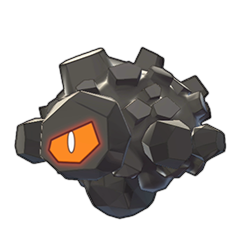 Sprite of Rolycoly in Pokémon Sword/Shield
