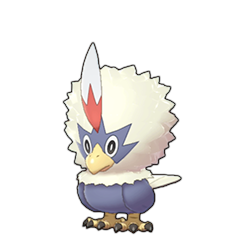 Sprite of Rufflet in Pokémon Sword/Shield