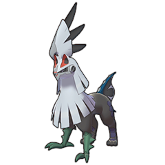Sprite of Silvally (Dark) in Pokémon Sword/Shield